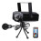 Stage RGB LED Bar Light Sound Activated Rotating Ball Lamp 5