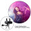 Stage RGB LED Bar Light Sound Activated Rotating Ball Lamp 8
