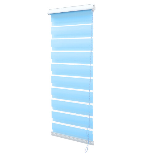 3Pcs No Drilling Roller Blind For Bathroom Sun Blackout Quick Mount 1