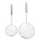 2Pcs Stainless Steel Spider Strainer With Fine Mesh For Noodles Pasta 10