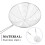 2Pcs Stainless Steel Spider Strainer With Fine Mesh For Noodles Pasta 9