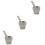 3 Sets Mortar And Pestle Grinding Bowl Hand Grinder Tool 7