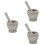 3 Sets Mortar And Pestle Grinding Bowl Hand Grinder Tool 8