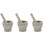 3 Sets Mortar And Pestle Grinding Bowl Hand Grinder Tool 6