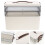 Large Capacity Multi-Layer Medicine Box With Clear Compartments And Handle 9