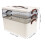 Large Capacity Multi-Layer Medicine Box With Clear Compartments And Handle 2