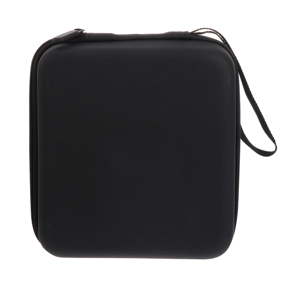1Pc Eva Waterproof Portable Headphone Data Cable Storage Bag Black 3362985637624