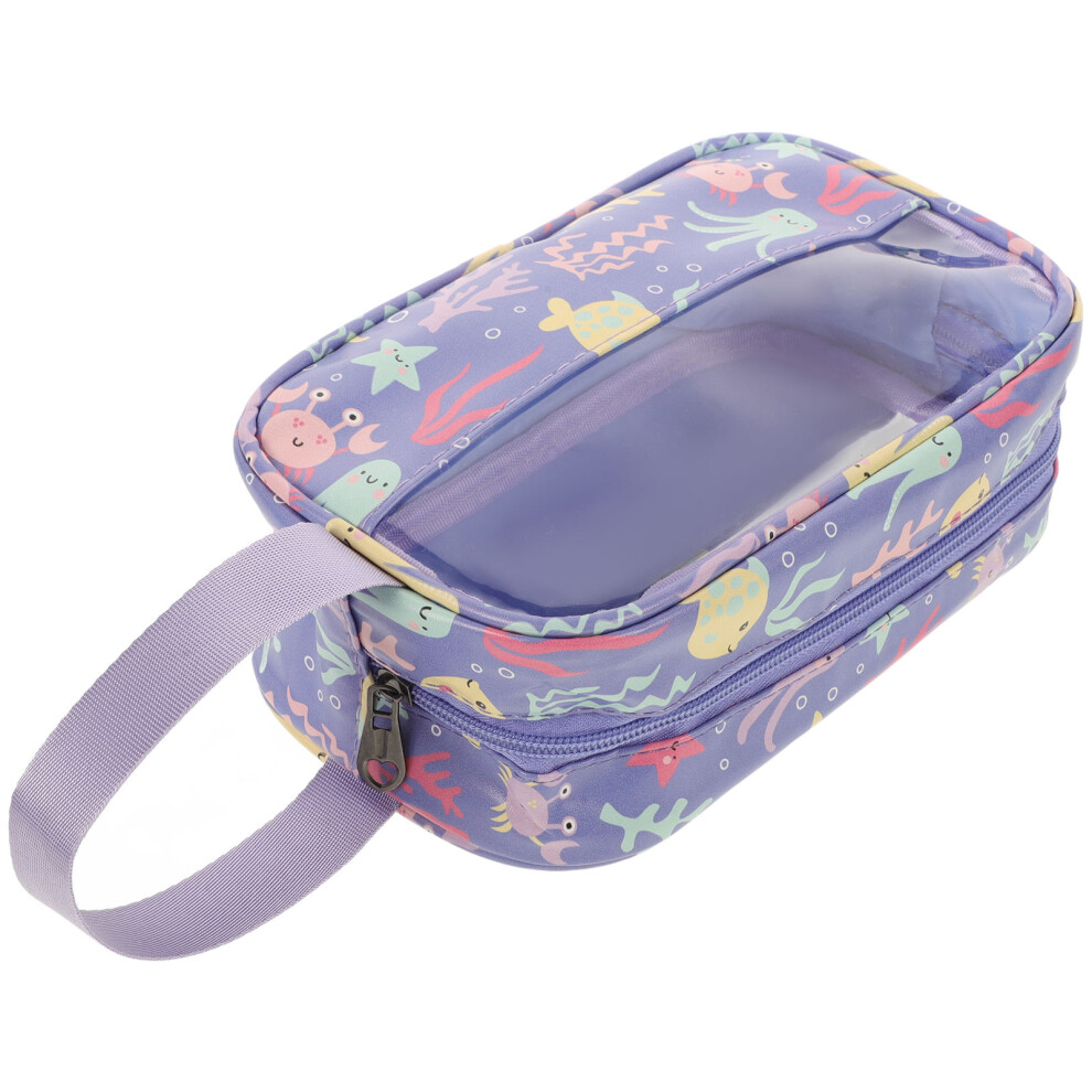 Iplusmile 4Pcs Clear Travel Pouch For Makeup And Toiletries