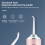 Electric Dental Irrigator - 4 Nozzles, Pink 7