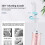 Electric Dental Irrigator - 4 Nozzles, Pink 6