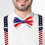 Us Flag Bow Tie And Strap Clip Set For Independence Day Decor 3