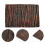 3 Pcs Fish Tank Background Board Emulated Oak Bark 3D Decorative 11