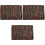 3 Pcs Fish Tank Background Board Emulated Oak Bark 3D Decorative 4