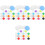 48 Pcs Leakproof Organizer Portable Small Lens Container 5