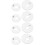 8 Pcs Multi-Functional Sewing Gauge Cutting Ruler For DIY Fabric 10