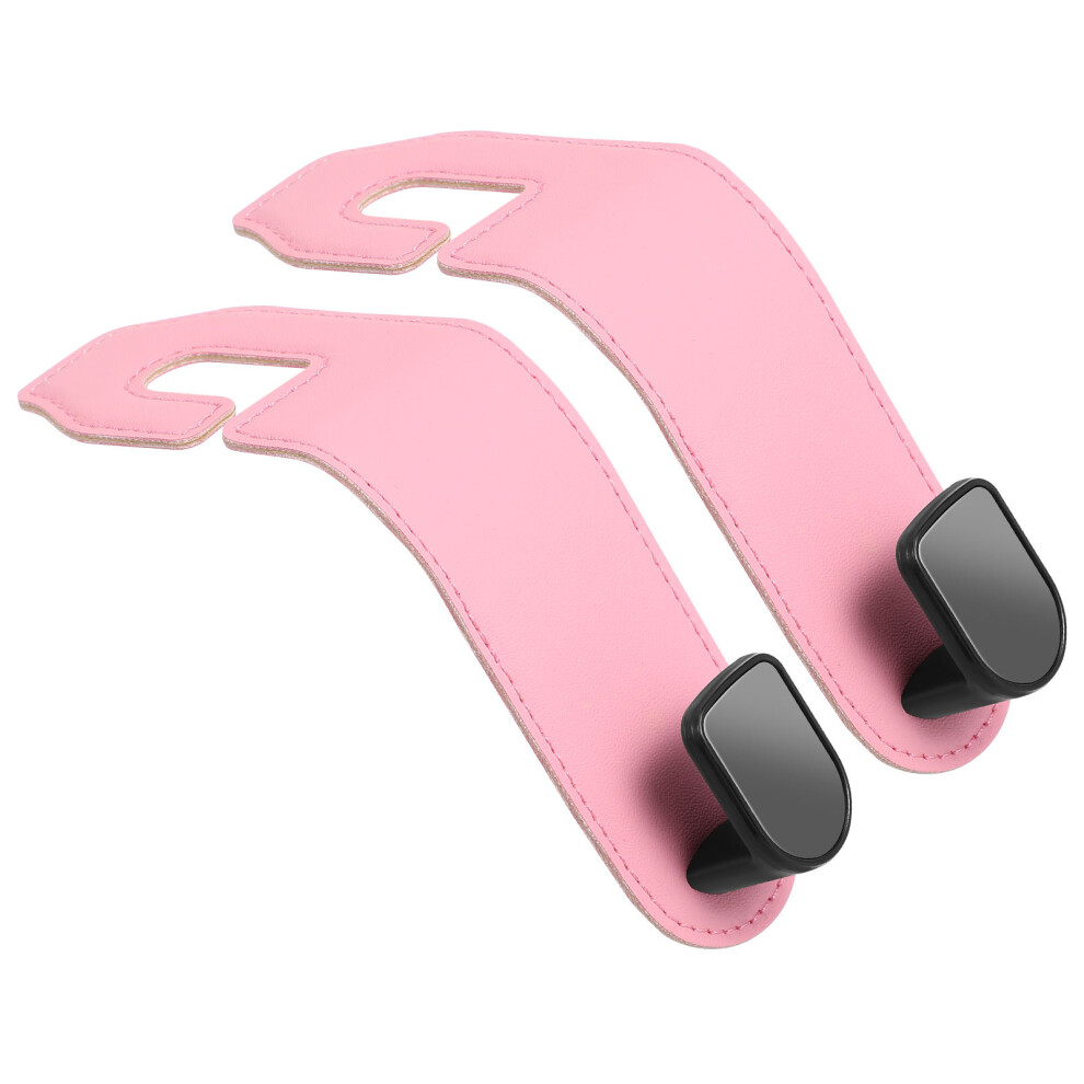 6 Pcs Headrest Hooks Car Interior Purse Hanger Backseat Organizer 033163333074