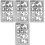 4Pcs Camo Stencil Spray Template For Diy Camouflage Painting 5