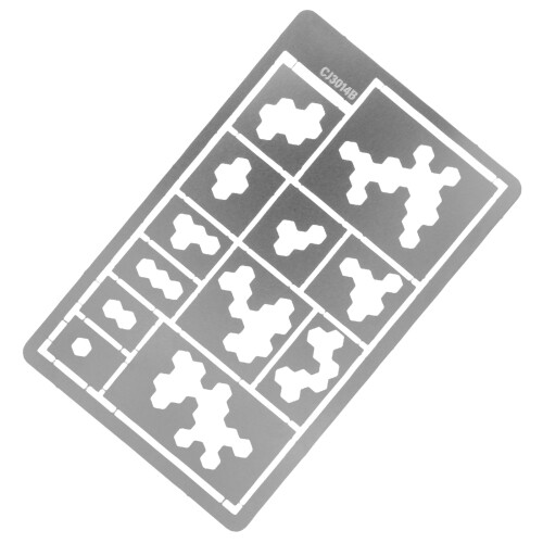 4Pcs Camo Stencil Spray Template For Diy Camouflage Painting 2
