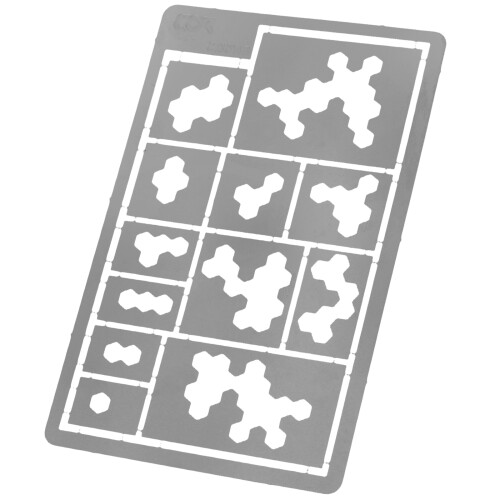 4Pcs Camo Stencil Spray Template For Diy Camouflage Painting 1