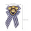 2Pcs British Style Badge Brooch Pin Clothes Decor 11