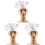 3St Witte Cap Unisex Hotel En Keuken Gebruik 2