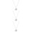 3Pcs Essential Oil Diffuser Pendant Hollow Heart Locket Necklace Silver 8