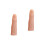 2Pcs Fake Nail Practice Finger For Acrylic Manicure Training 6
