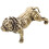 5Stk Kleine Messing Statue Kreative Gold 3