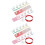 2 Sets Press On Nail Display Stand Sticky Putty Nail Practice Holder 5