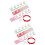 2 Sets Press On Nail Display Stand Sticky Putty Nail Practice Holder 7