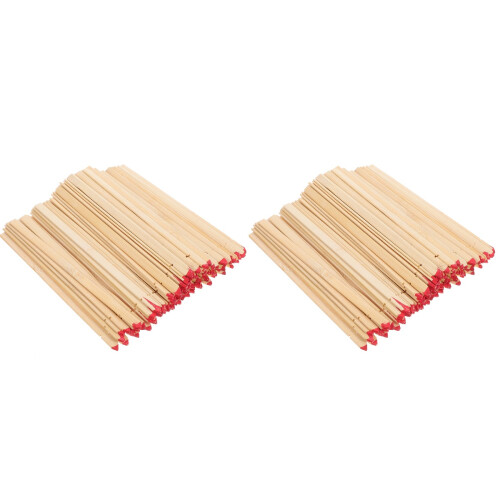 200 Pcs Blank Fortune Sticks Vintage Chinese Buddhism Divination Prop 1