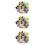 3Pcs Crystal Glass Stones For Fish Tank Decor 8