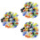 3Pcs Crystal Glass Stones For Fish Tank Decor 6