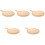 Wooden Pizza Tray With Handle 5pcs Wood Bread Board 5