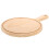 Wooden Pizza Tray With Handle 5pcs Wood Bread Board 3