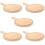 Wooden Pizza Tray With Handle 5pcs Wood Bread Board 10