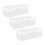3Pcs Transparente Para Pão, Mantém , Organizador 4