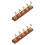 2 Sets Nails Display Stand Organizer Wooden Base Detachable Holder 7