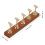 2 Sets Nails Display Stand Organizer Wooden Base Detachable Holder 10
