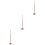 3Pcs Dandelion Lamp Led String Light For Outdoor Courtyard Warm White 5
