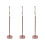 3Pcs Dandelion Lamp Led String Light For Outdoor Courtyard Warm White 4