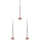 3Pcs Dandelion Lamp Led String Light For Outdoor Courtyard Warm White 2