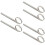 6 Pcs Copper Slide Finger Ring For Trumpet Valves Accessories 6