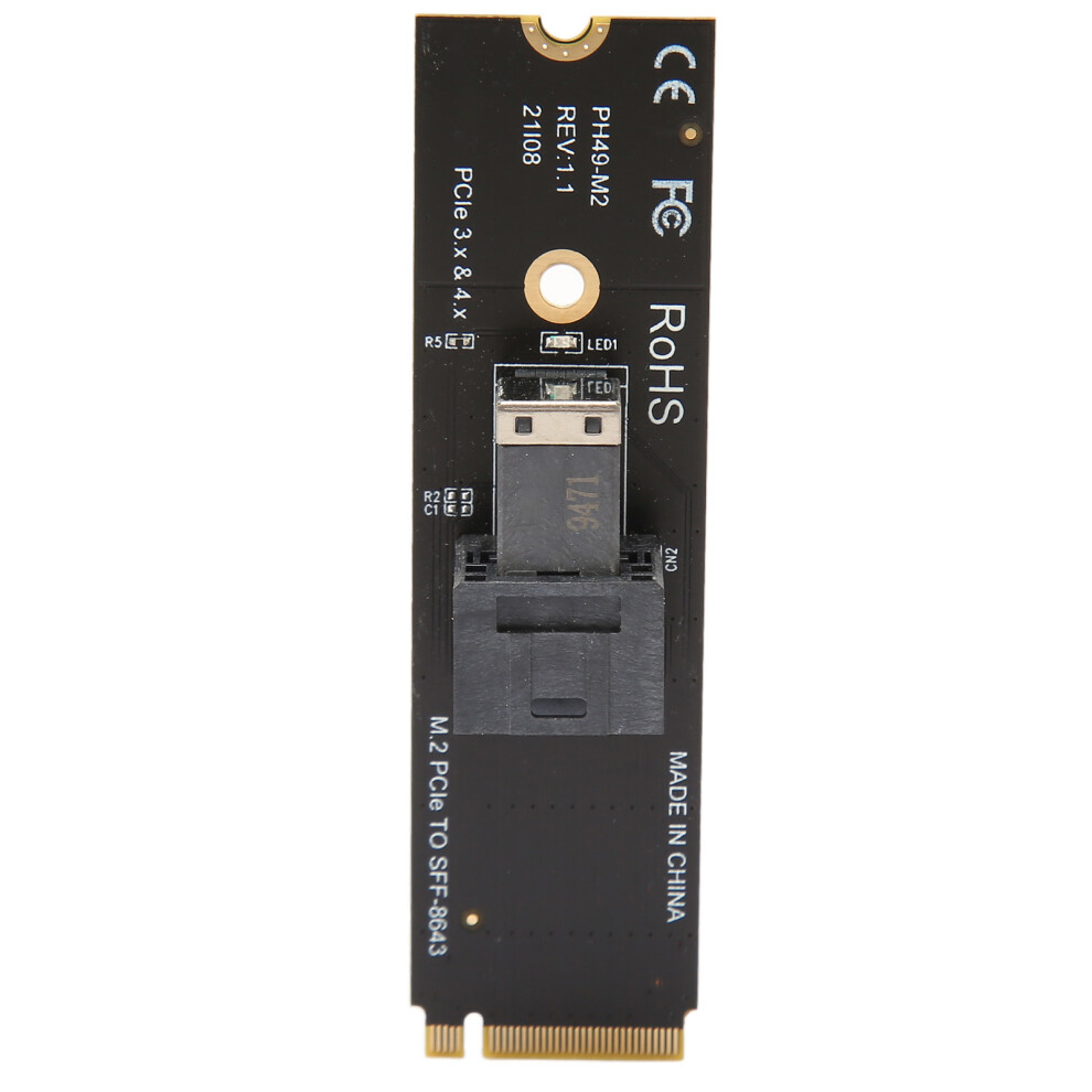 M.2 Pcie 4.0 To Sff8643 U2 Adapter For Nvme Ssd, Pcb 9411351999690