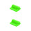 2Pièces Accessoires Vert En Caoutchouc Pour Levier Et Pédale 7