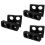 6 Pcs Foam Coffee Cup Carrier Insert With 3/4 Holes 8