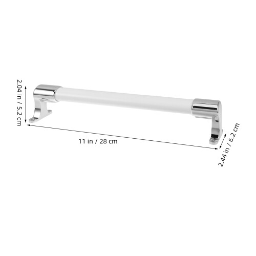 Rv Door Handle: Aluminum Alloy Handrail With Plastic Grip 2