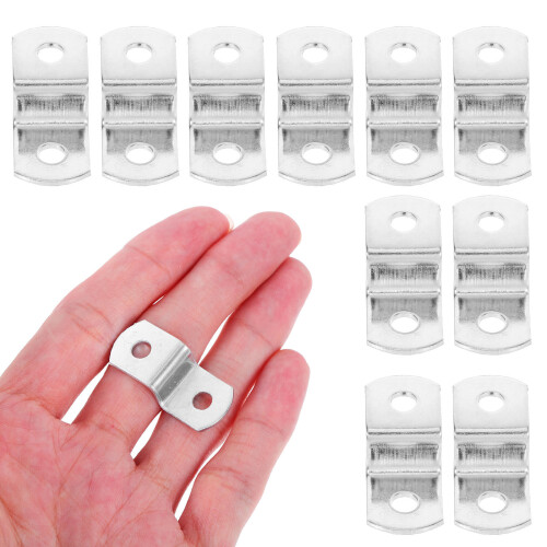 Rectangular Frame Clips 50Pcs Z-Shaped Metal Picture Frame Clips For Secure Wall Hanging on OnBuy