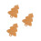 3Pcs Christmas Tree Shaped Bamboo Cutting Boards For Kitchen Use 4