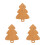 3Pcs Christmas Tree Shaped Bamboo Cutting Boards For Kitchen Use 5